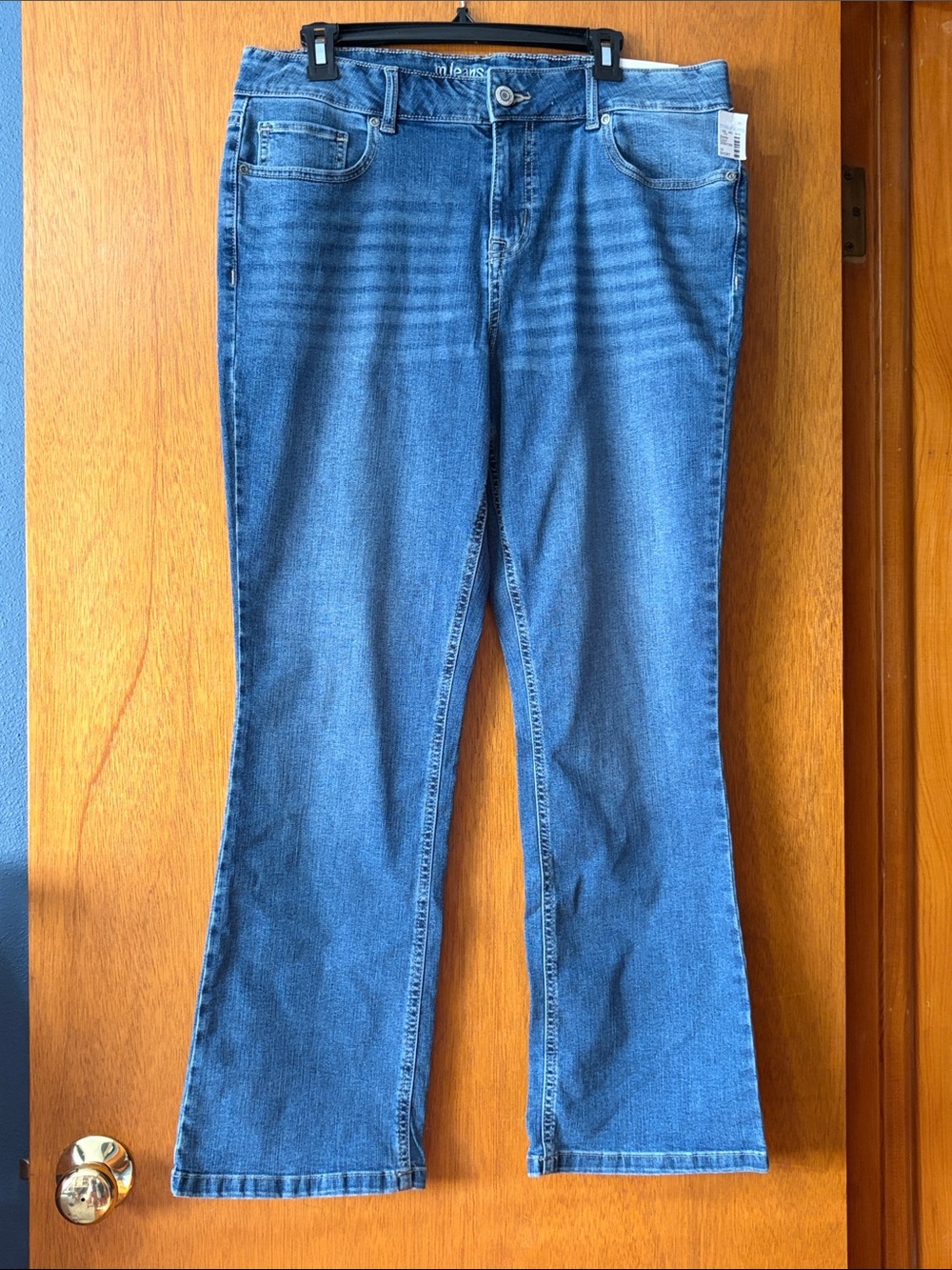 Maurices Blue Bootcut Jeans Short Length